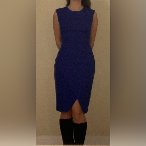 Banana Republic Blue Tulip Dress - Picture 3 of 5